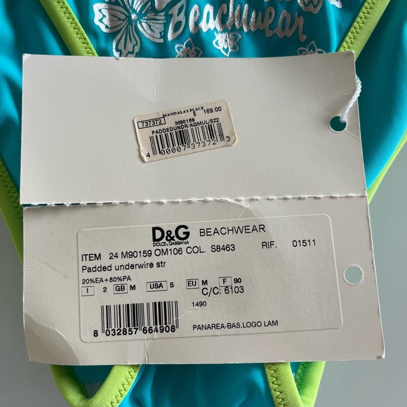 D&G Y2K Halter Tie String Bikini Set - Picture 4 of 16